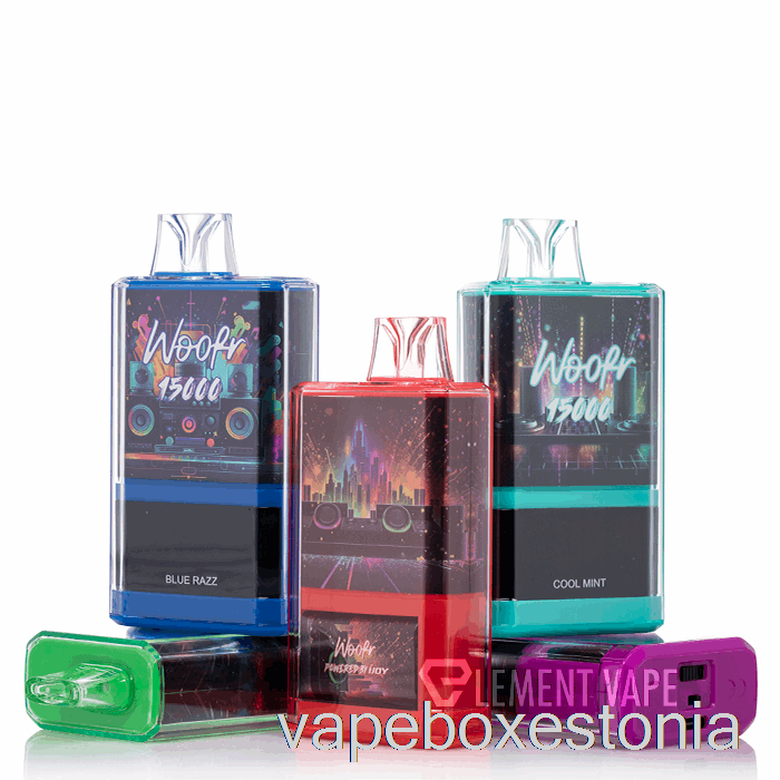 Vape Box Estonia Woofr 15000 ühekordne Maasika Pina Colada